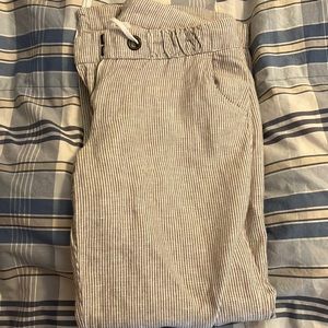 J Crew Linen/Cotton Blend Wide Leg Pant